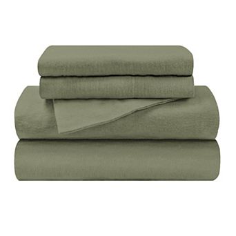 SUPERIOR Flannel Cotton Deep Pocket Sheet Set