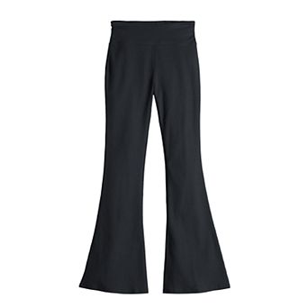 Girls 6-20 SO® High Rise Ribbed Flare Leggings in Regular & Plus Size