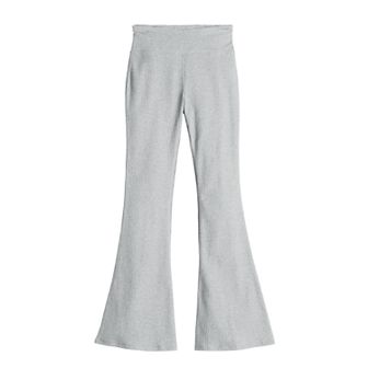 Girls 6-20 SO® High Rise Ribbed Flare Leggings in Regular & Plus Size