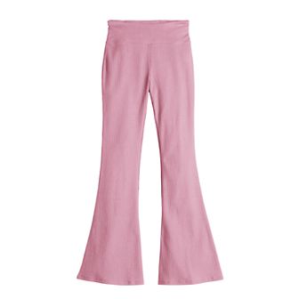 Girls 6-20 SO® High Rise Ribbed Flare Leggings in Regular & Plus Size