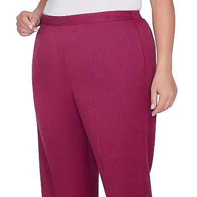 Plus Size Alfred Dunner Classic Pleated Pants