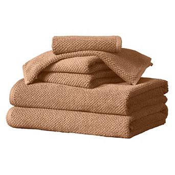 Textured 6 pc Towel Set