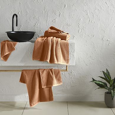 Textured 4 Pack Bath Towels