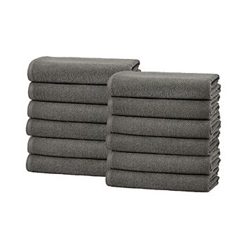 Textured 12 Pack Washcloths