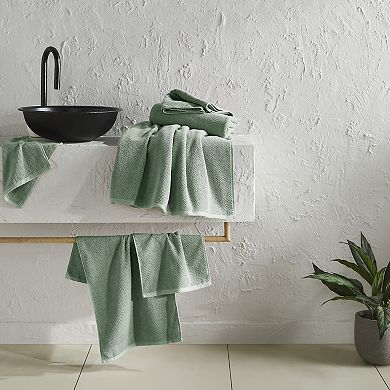Textured 4 Pack Bath Towels