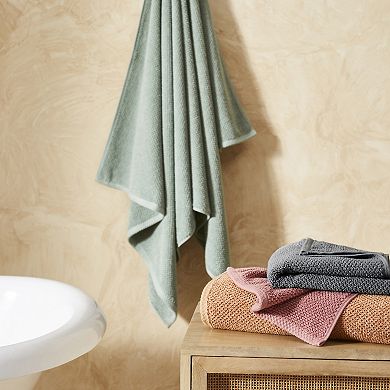 Textured 6 Pack Hand Towels