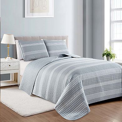Home Collective Striped Quilt Set with Shams