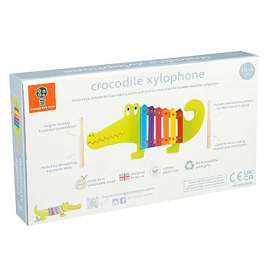 Orange Tree Toys Wooden Xylophone Crocodile