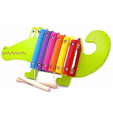 Orange Tree Toys Wooden Xylophone Crocodile