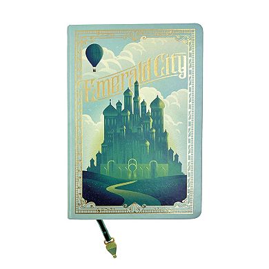 Wicked Emerald City Journal with Ribbon Charm