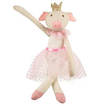 Orange Tree Toys Pig Princess Ballerina Rag Doll