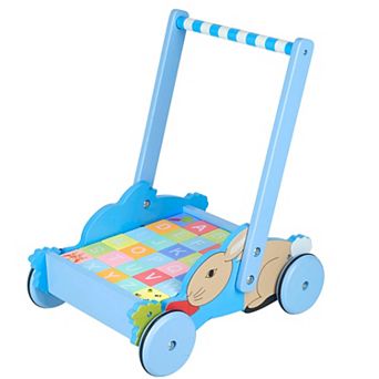 Orange Tree Toys Peter Rabbit Wooden Block Trolley