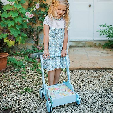 Orange Tree Toys Peter Rabbit Wooden Block Trolley