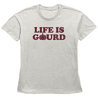 Women's Life Is Gourd Graphic Tee