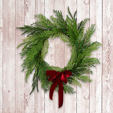 National Tree Company 24-in. Cottage Artificial Christmas Wreath