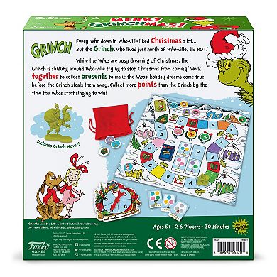 Pressman Dr. Seuss Merry Grinchmas! Game