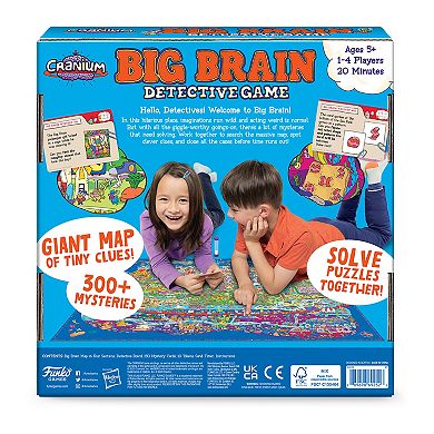 Pressman Cranium Big Brain Detective Game
