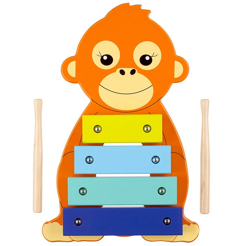 Orange Tree Toys Wooden Xylophone Orangutan, Multi