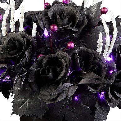 National Tree Company 19-in. Bad to the Bone LED Halloween Centerpiece
