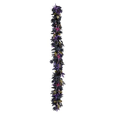 National Tree Company 6-ft. Pre-Lit LED Scare in the Air Halloween Artificial Garland