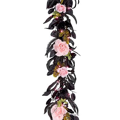 National Tree Company 6-ft. LED Cute & Creepy Haloween Artificial Garland