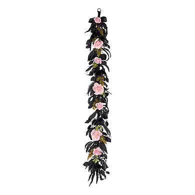 National Tree Company 6-ft. LED Cute & Creepy Haloween Artificial Garland