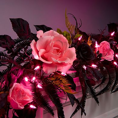 National Tree Company 6-ft. LED Cute & Creepy Haloween Artificial Garland