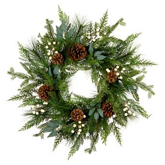 National Tree Company 24 in Inspired By Nature Artificial Christmas Wreath