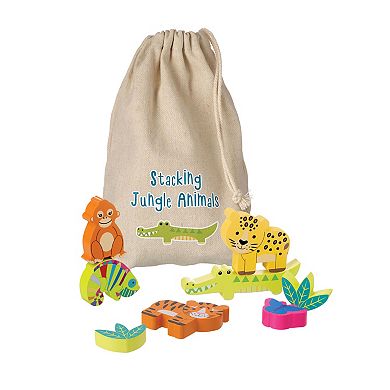 Orange Tree Toys Stacking Jungle Animals