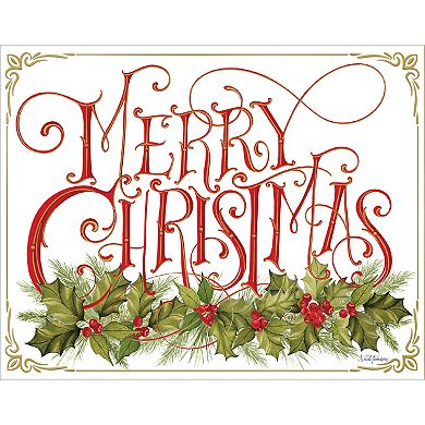 LANG Christmas Holly Boxed Christmas Cards