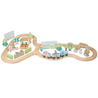 Orange Tree Toys Peter Rabbit Radish Express Wooden Train Set