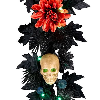 National Tree Company 6-ft. LED Boo-tiful Halloween Artificial Garland