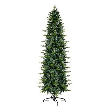 National Tree Company 7.5-ft. Pre-Lit Prancer Fir Pencil Slim Artifical Christmas Tree