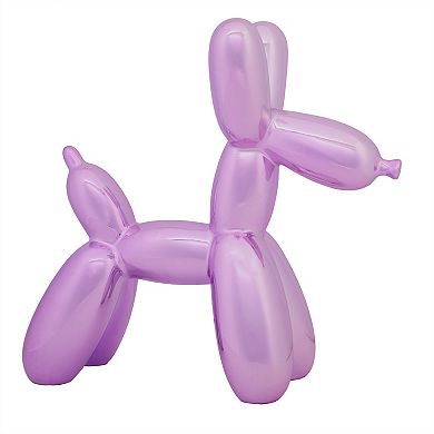 National Tree Company 11-in. Purple Balloon Dog Figurine Table Decor