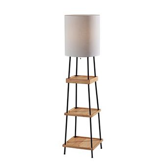 ADESSO Henry Adesso Charge Shelf Floor Lamp