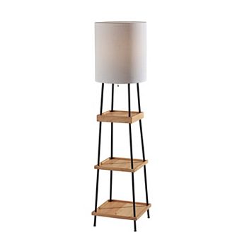 ADESSO Henry Adesso Charge Shelf Floor Lamp