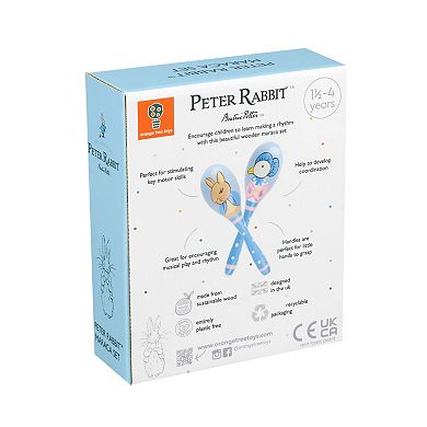 Orange Tree Toys Peter Rabbit Maraca Set