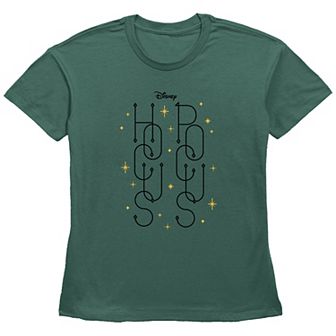 Disney's Hocus Pocus Starry Logo Women's Graphic Tee