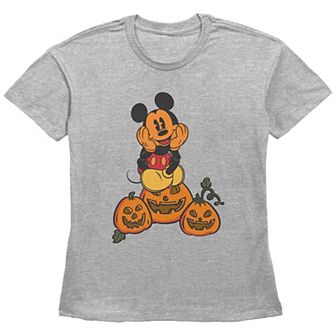 Disney's Mickey Mouse Pumpkin Patch Women's Graphic Tee