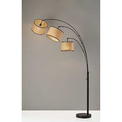 ADESSO Bowery 3-Arm Arc Lamp