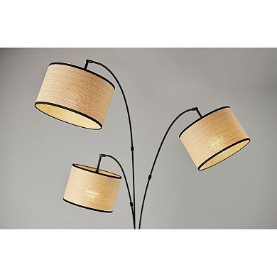 ADESSO Bowery 3-Arm Arc Lamp