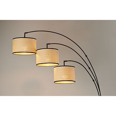 ADESSO Bowery 3-Arm Arc Lamp