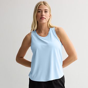 Women's Tek Gear® Mesh Racerback Tank Top