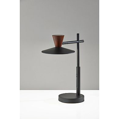 ADESSO Elmore LED Desk Lamp with Smart Switch