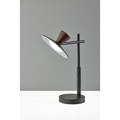 ADESSO Elmore LED Desk Lamp with Smart Switch