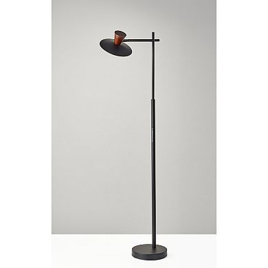 ADESSO Elmore LED Floor Lamp with Smart Switch