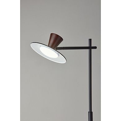 ADESSO Elmore LED Floor Lamp with Smart Switch