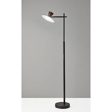 ADESSO Elmore LED Floor Lamp with Smart Switch