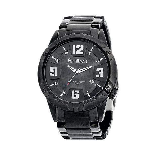 Armitron Men s Stainless Steel Watch 20 4692BKTI