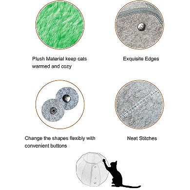 K1 Small Dragon Ball Cat Cave Bed